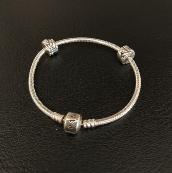 Pandora Jewelry - Pandora bracelet with spacer charms